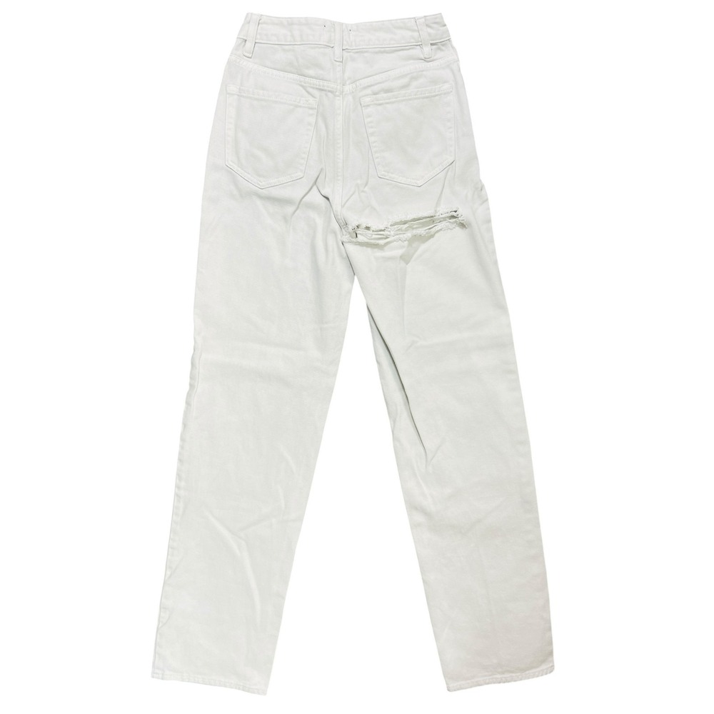 PLAYBOY Pacsun Flower Boyfriend Jeans Sz 25 90s Y2K Distressed Back Slash Retro - Picture 7 of 14